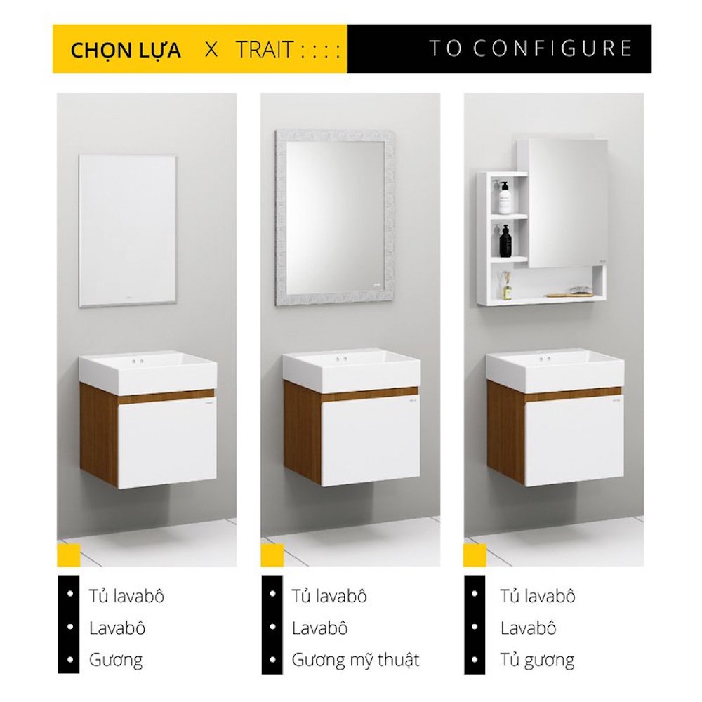 Tủ chậu cabinet Caesar EH05263AWV