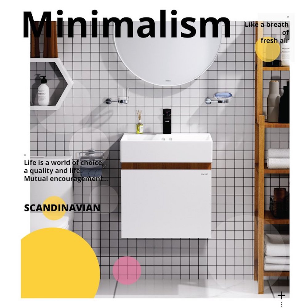 Tủ chậu cabinet Caesar EH05263AWV