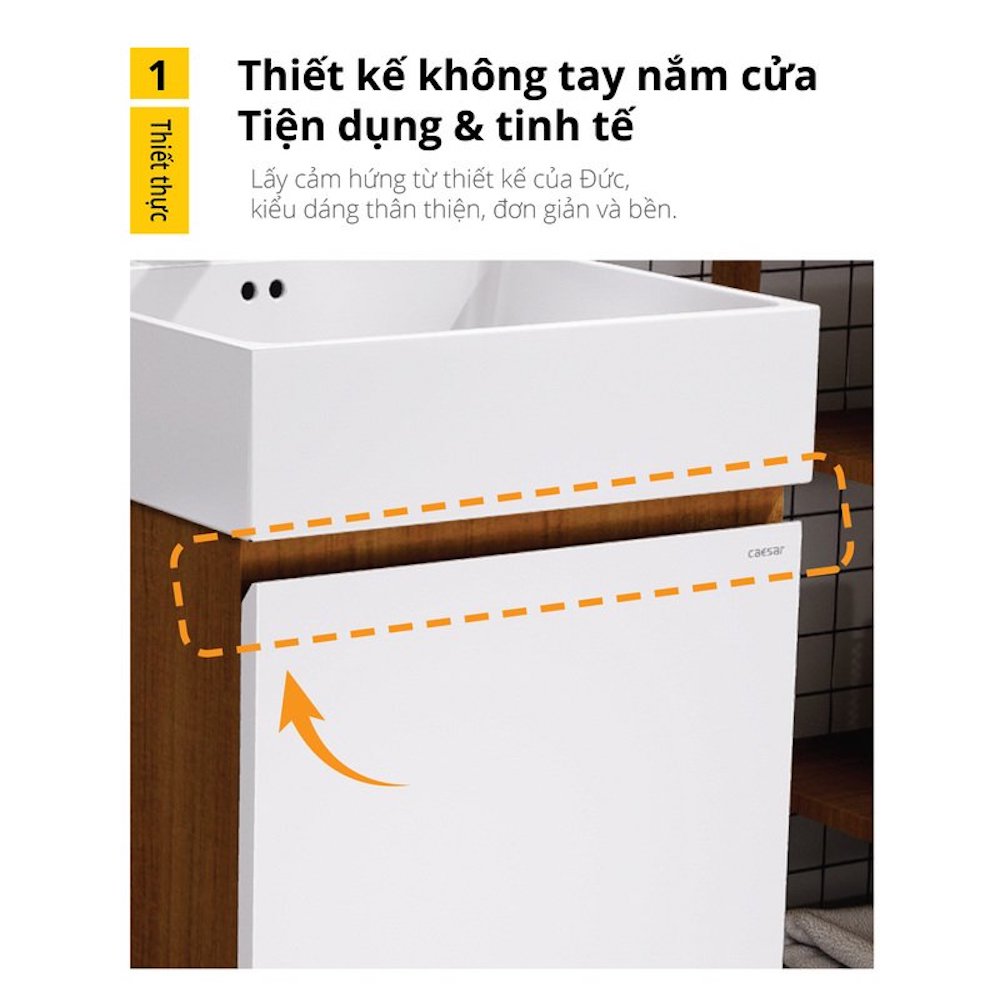 Tủ chậu cabinet Caesar EH05263AWV
