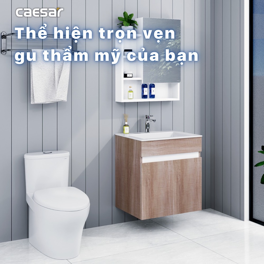Tủ chậu cabinet Caesar EH15017AW7V