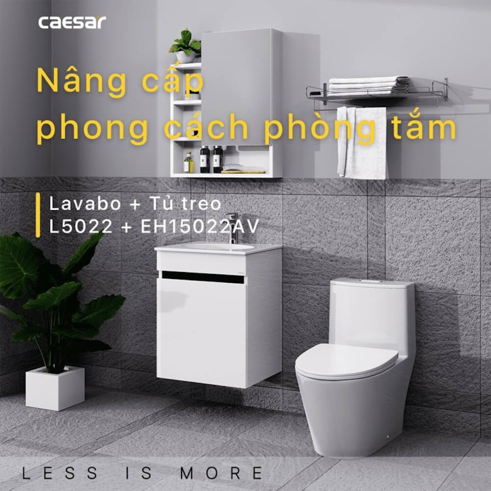 Tủ chậu cabinet Caesar EH15022AV