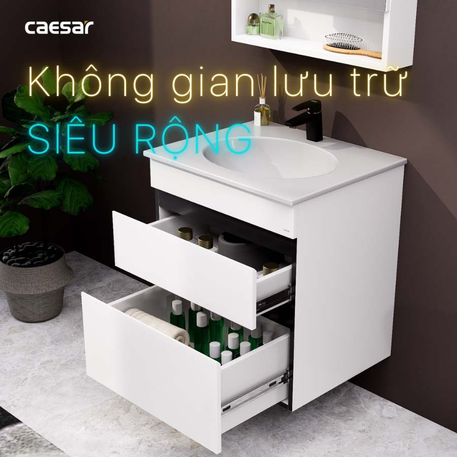 Tủ chậu cabinet Caesar EH15024DDV