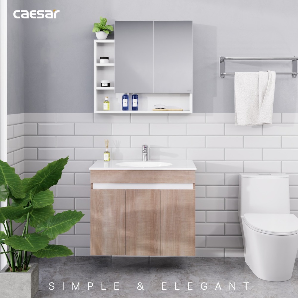 Tủ chậu cabinet Caesar EH15026AW7V