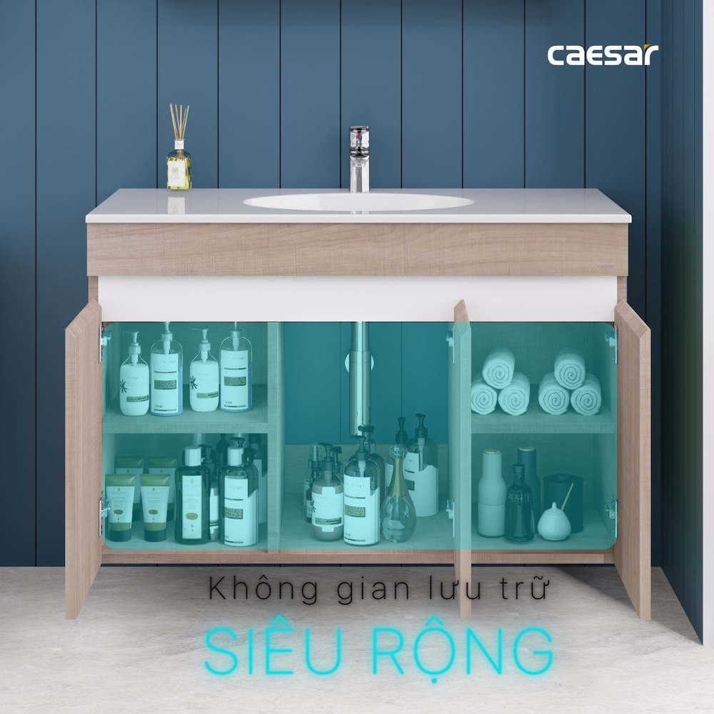 Tủ chậu cabinet Caesar EH15028AW7V