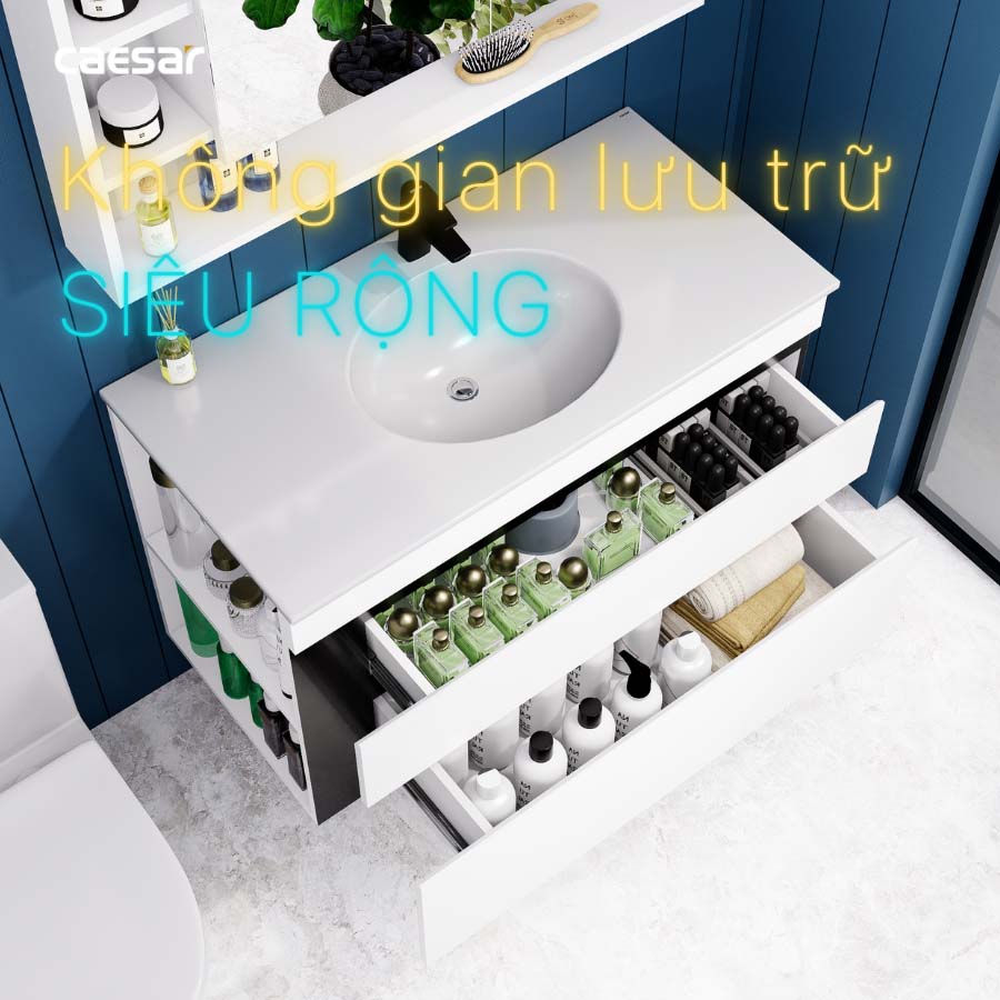 Tủ chậu cabinet Caesar EH15028DDLV