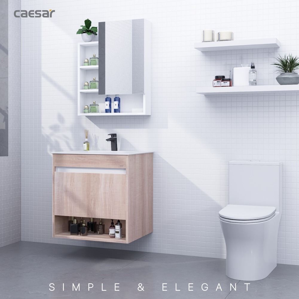 Tủ chậu cabinet Caesar EH15030AW7V