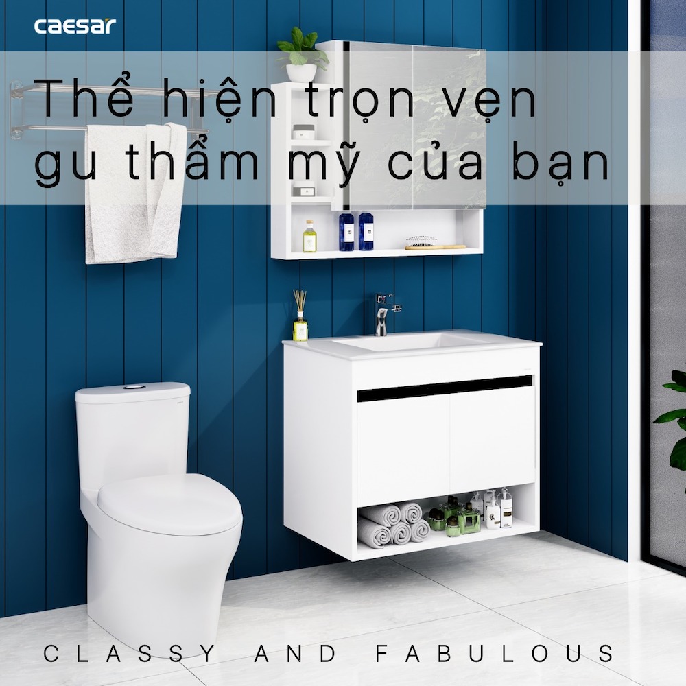 Tủ chậu cabinet Caesar EH15032AV