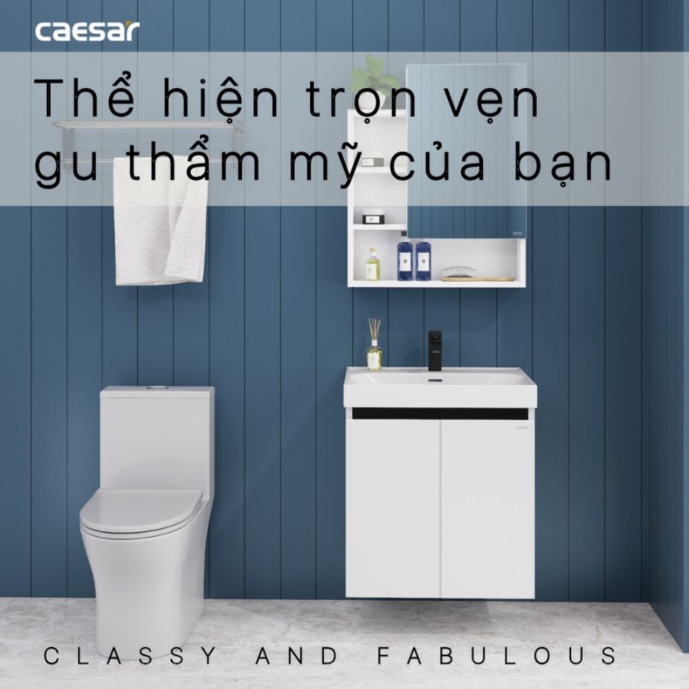 Tủ chậu cabinet Caesar EH15356AV