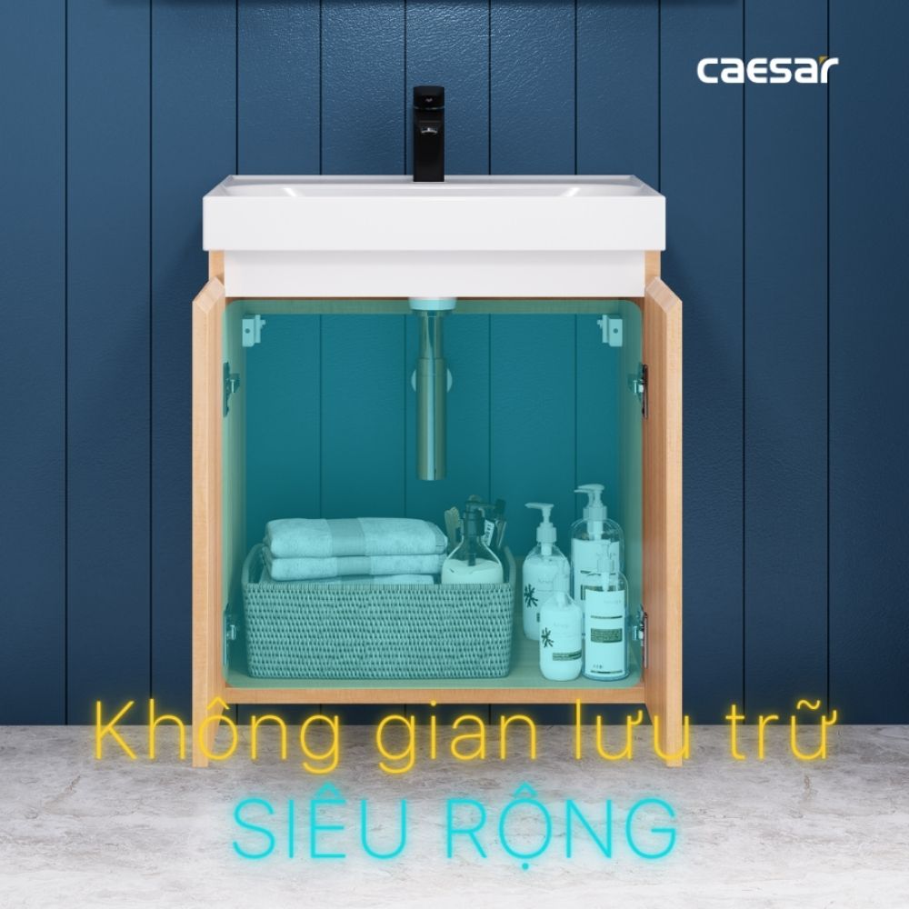Tủ chậu cabinet Caesar EH15356AW7V
