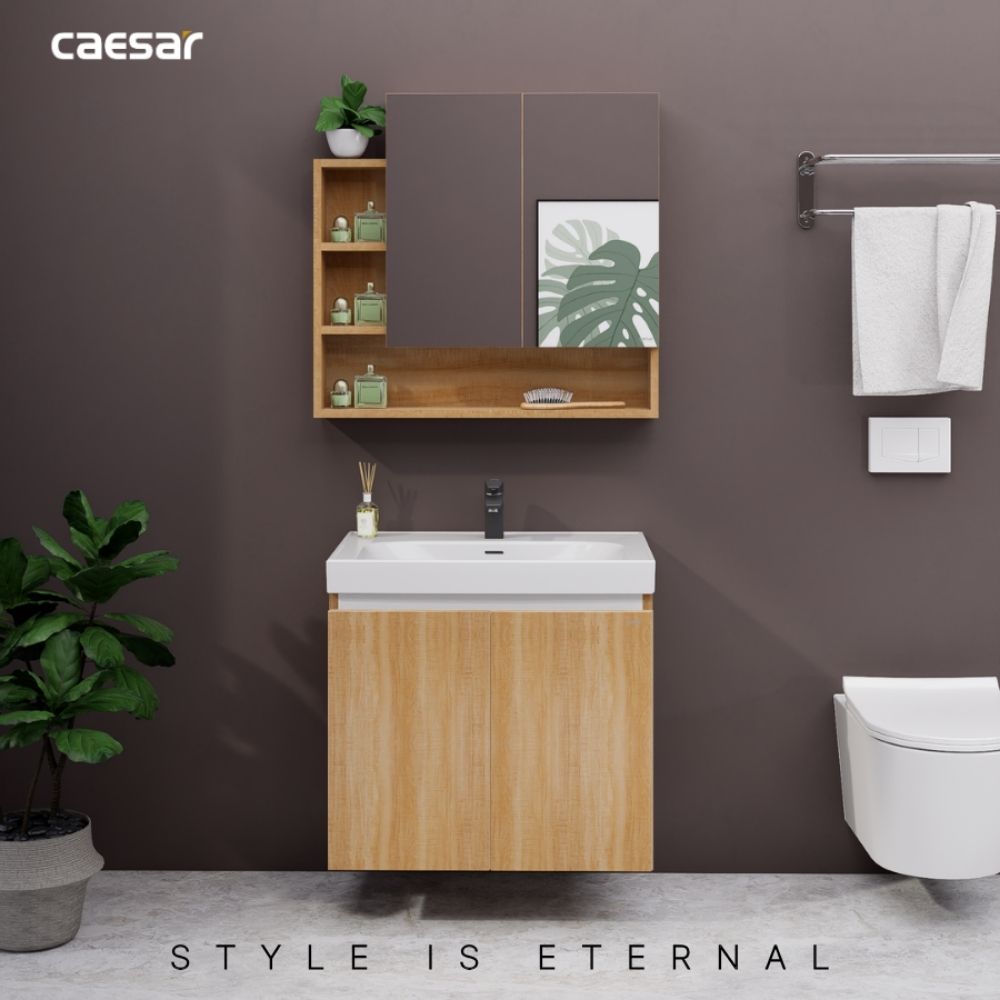 Tủ chậu cabinet Caesar EH15357CLW7V