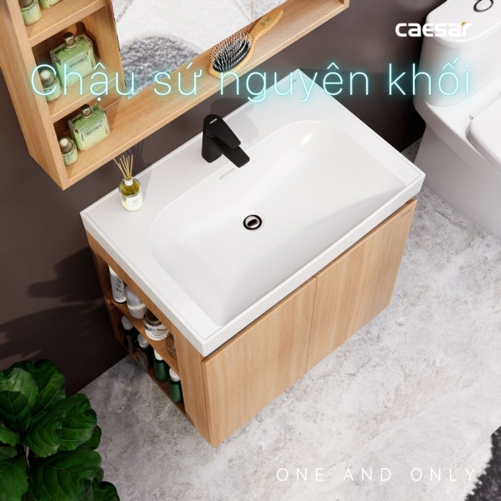 Tủ chậu cabinet Caesar EH15357CLW7V