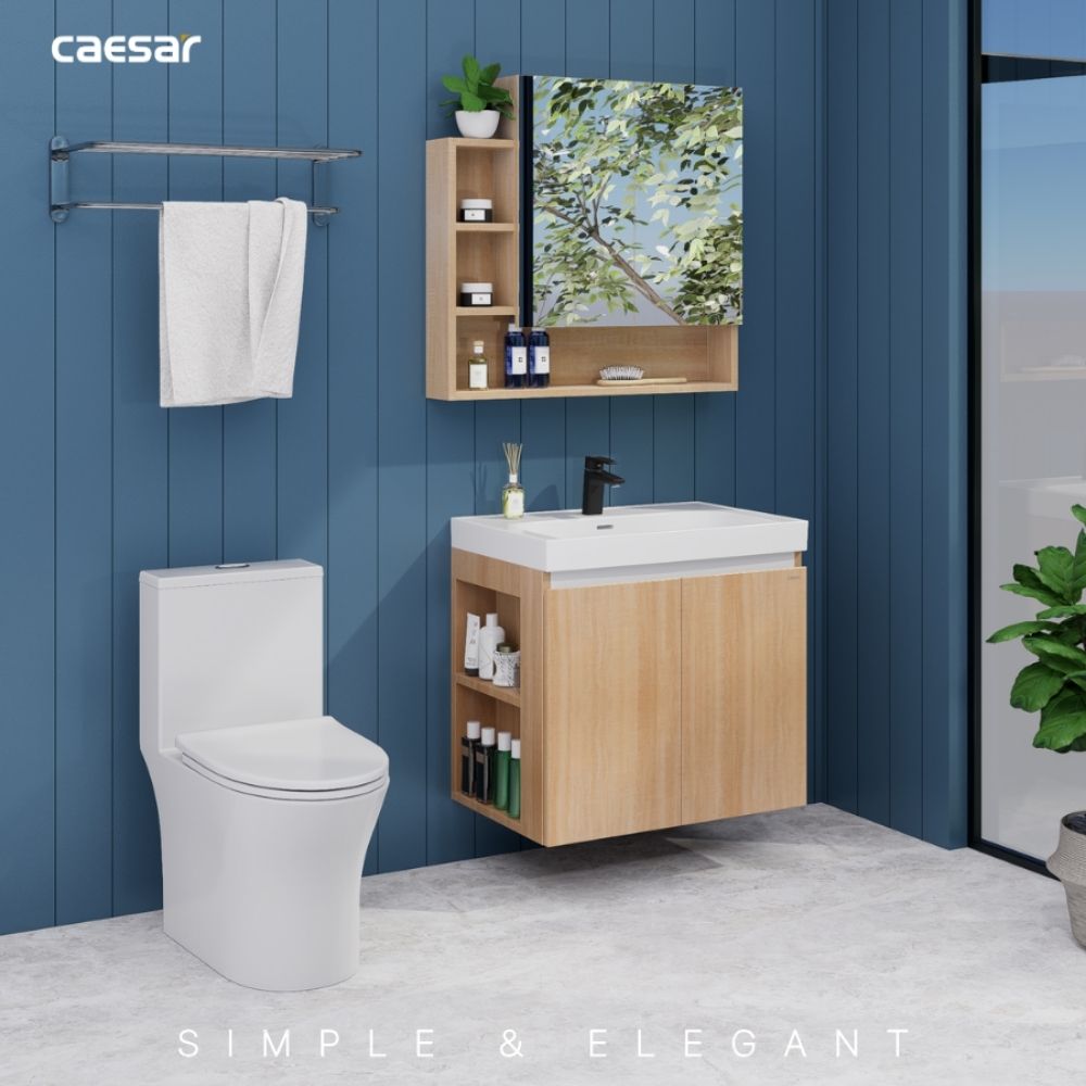 Tủ chậu cabinet Caesar EH15357CLW7V