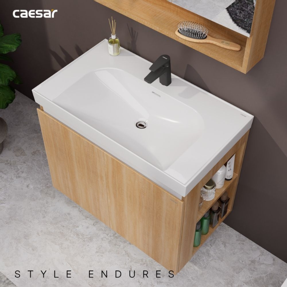 Tủ chậu cabinet Caesar EH15358CRW7V