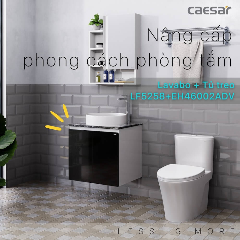 Tủ chậu cabinet Caesar EH46002ADV