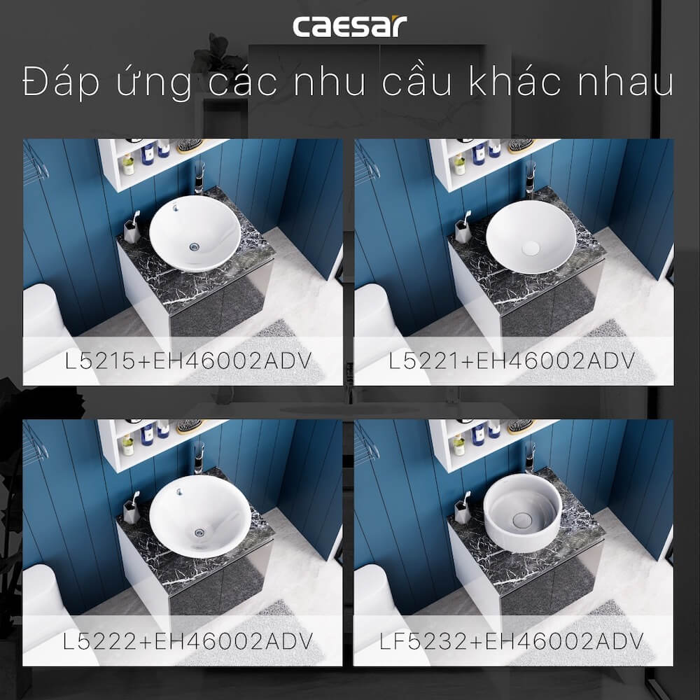 Tủ chậu cabinet Caesar EH46002ADV