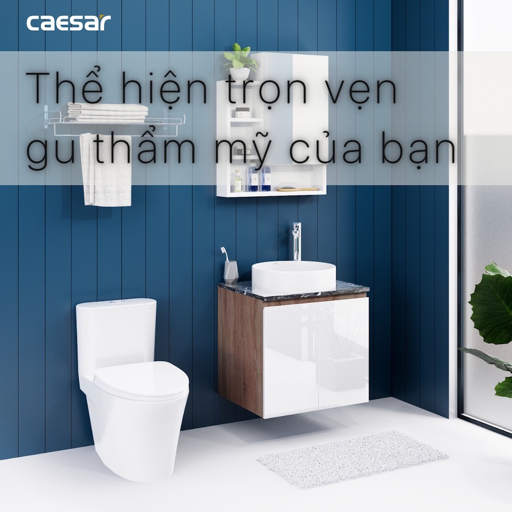 Tủ chậu cabinet Caesar EH46002AWV