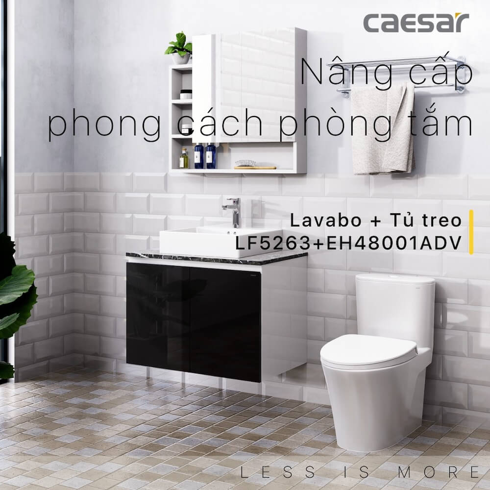 Tủ chậu cabinet Caesar EH48001ADV