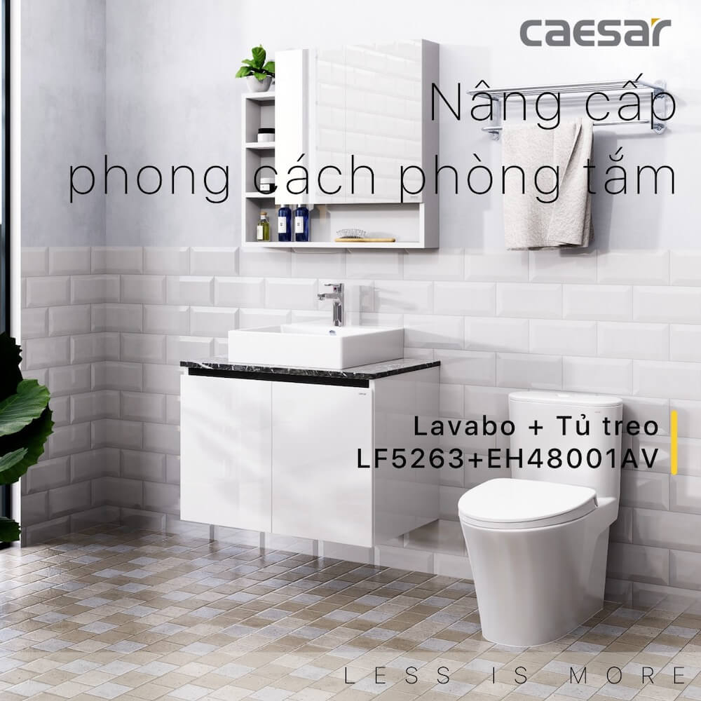 Tủ chậu cabinet Caesar EH48001AV