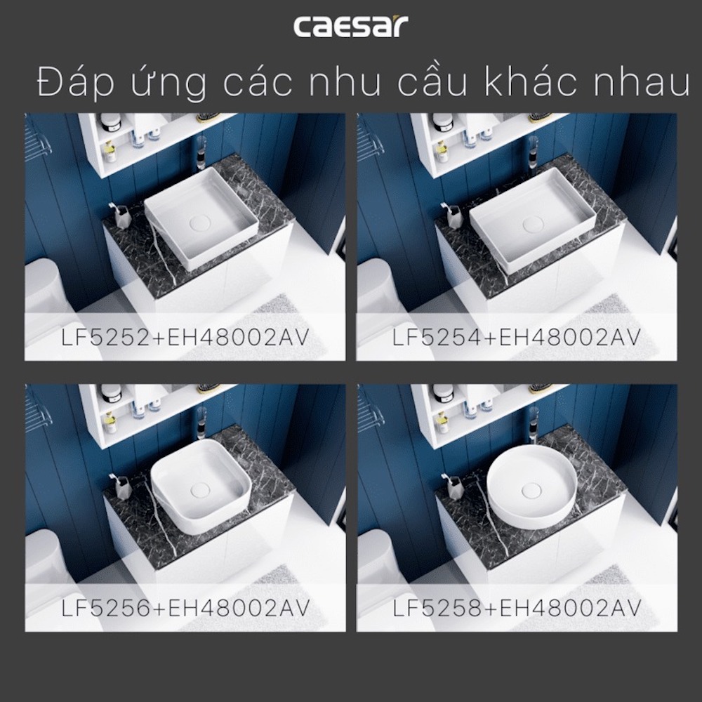 Tủ chậu cabinet Caesar EH48002AV