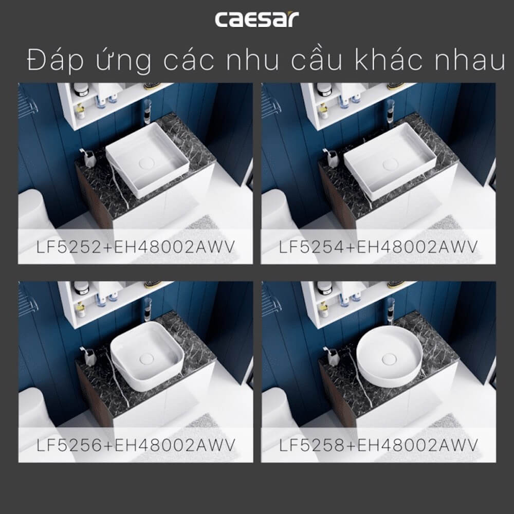 Tủ chậu cabinet Caesar EH48002AWV
