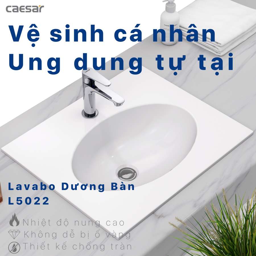 Tủ chậu cabinet Caesar L5022+EH15022AW7V
