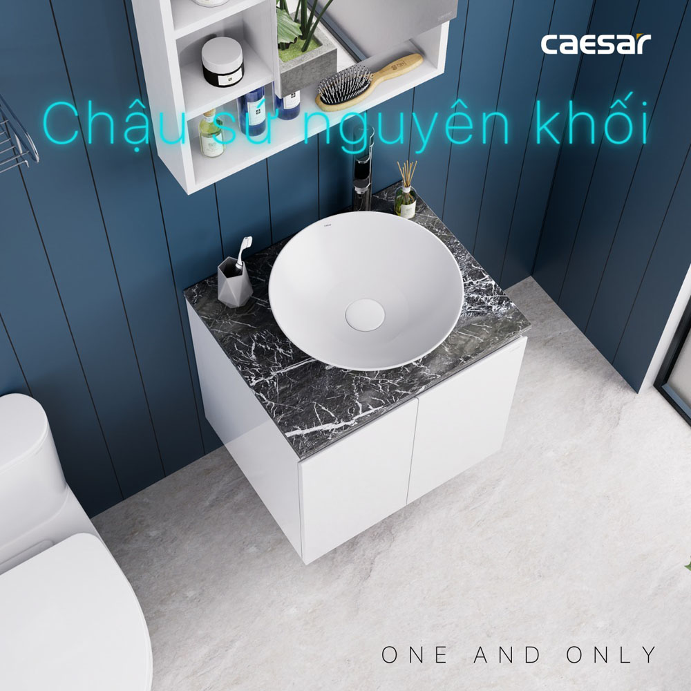 Bộ tủ chậu cabinet treo Caesar L5221+EH46002AV
