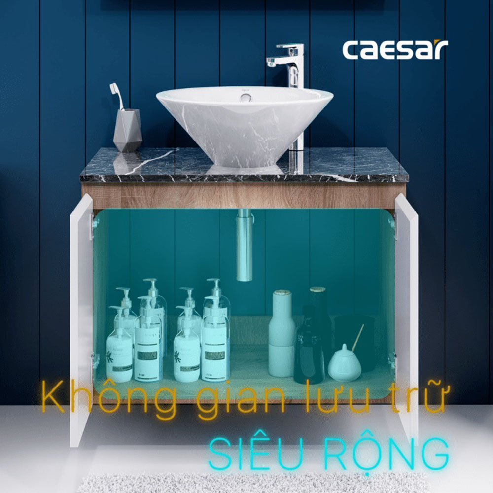 Bộ tủ chậu cabinet treo Caesar L5222+EH48002AWV