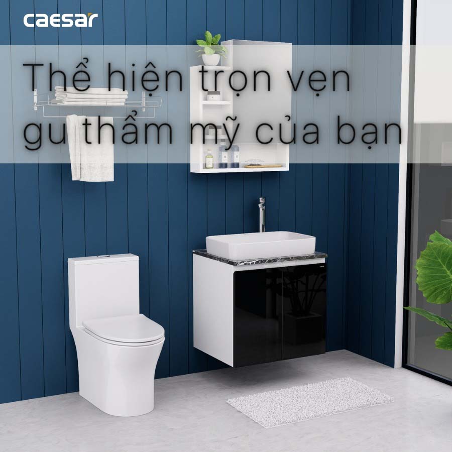 Bộ tủ chậu cabinet Caesar L5262+EH46002ADV