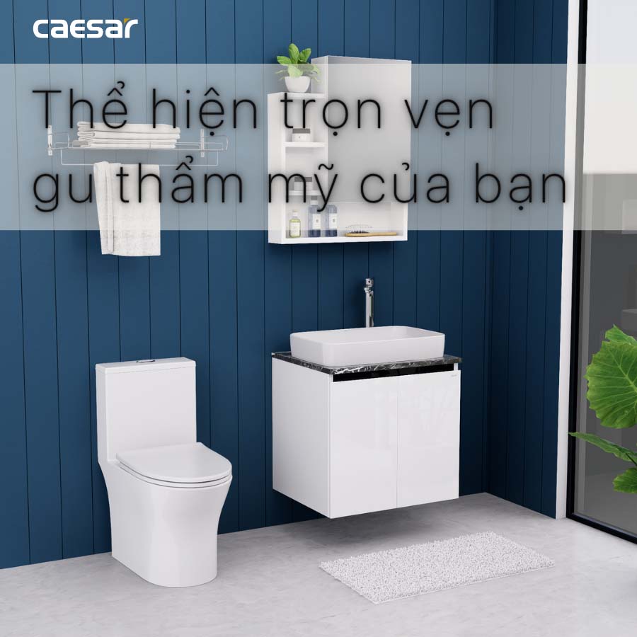 Bộ tủ chậu cabinet Caesar L5262+EH46002AV