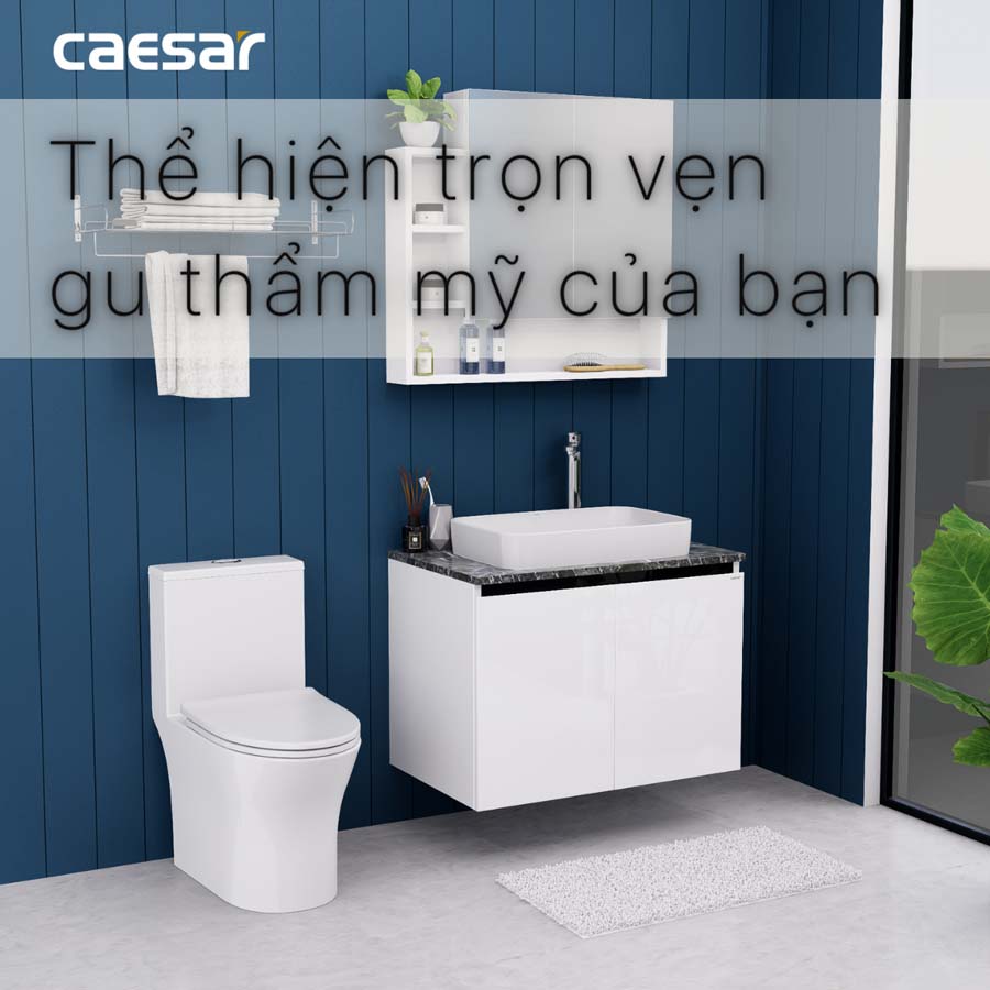 Bộ tủ chậu cabinet Caesar L5262+EH48002AV