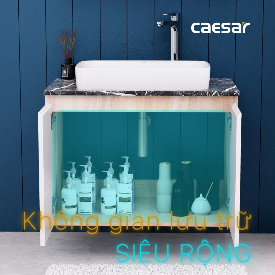 Bộ tủ chậu cabinet Caesar L5262+EH48002AWV