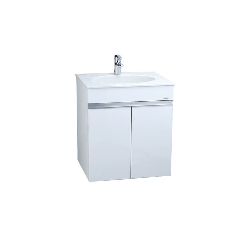 Bộ tủ chậu cabinet treo màu trắng Caesar LF5024+EH05024AV