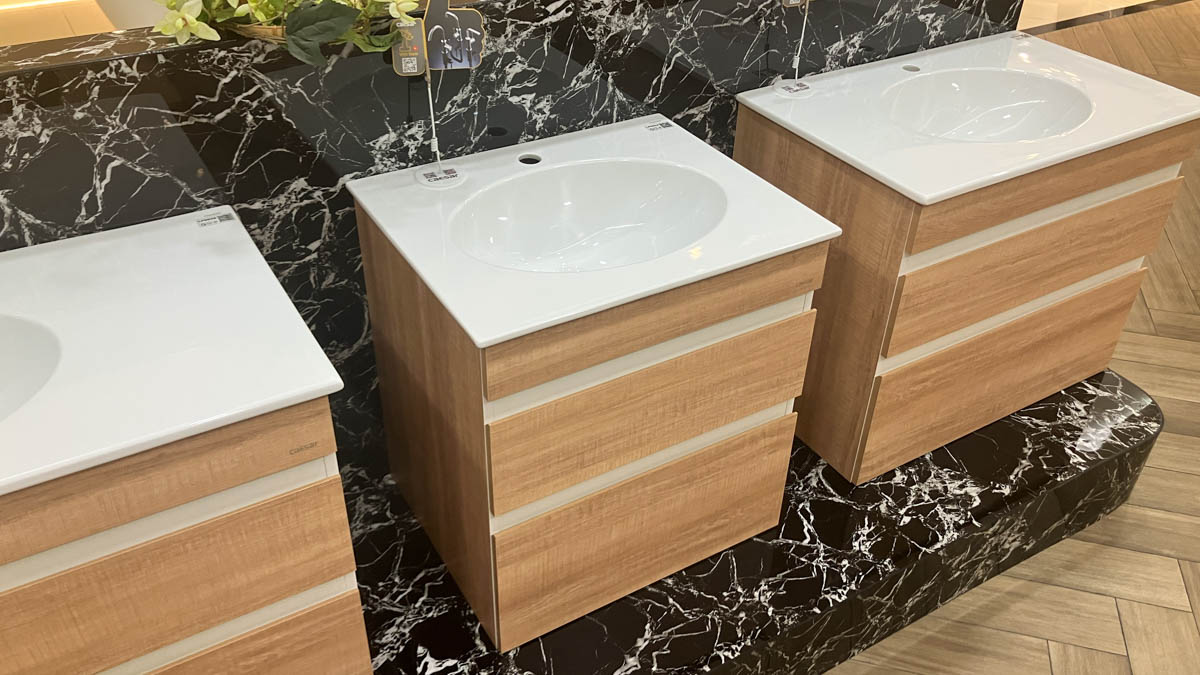 Bộ tủ lavabo Caesar LF5024+EH15024DDW7V