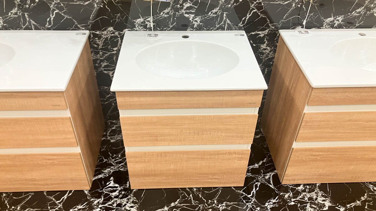 Bộ tủ lavabo Caesar LF5024+EH15024DDW7V