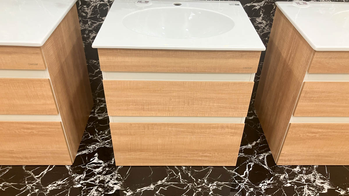 Bộ tủ lavabo Caesar LF5024+EH15024DDW7V