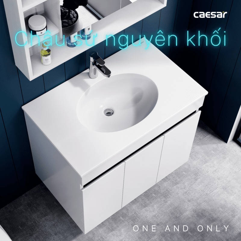 Bộ tủ chậu cabinet Caesar LF5026+EH15026AV