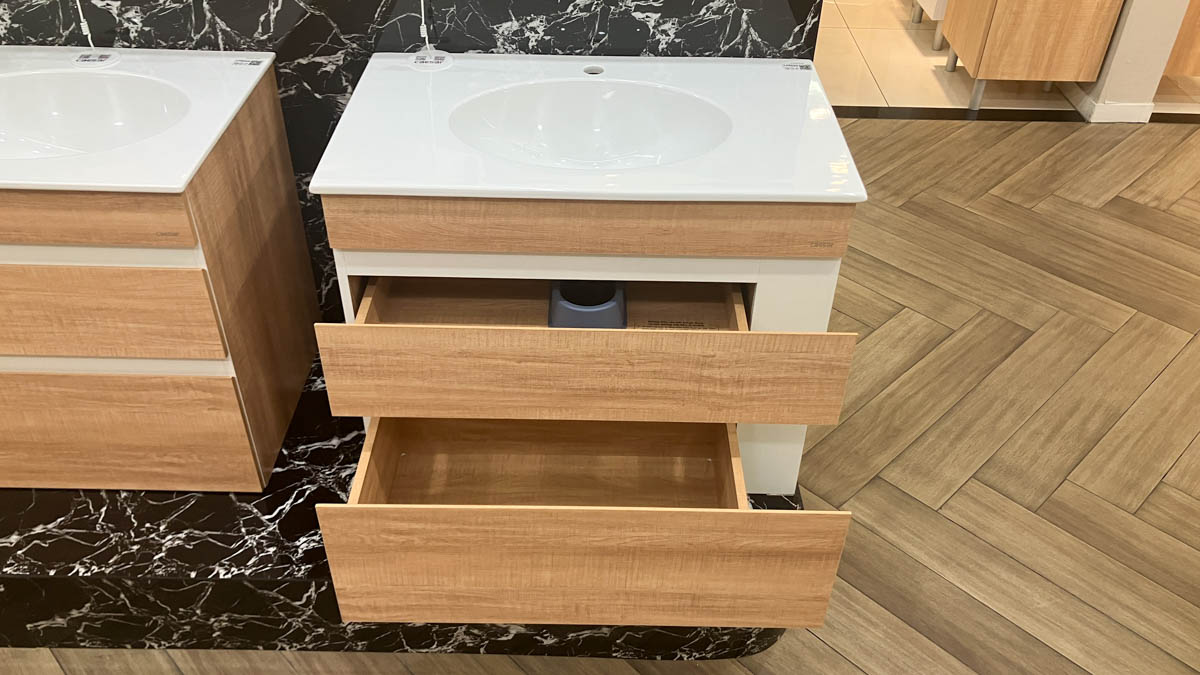 Bộ tủ lavabo Caesar LF5026+EH15026DDRW7V