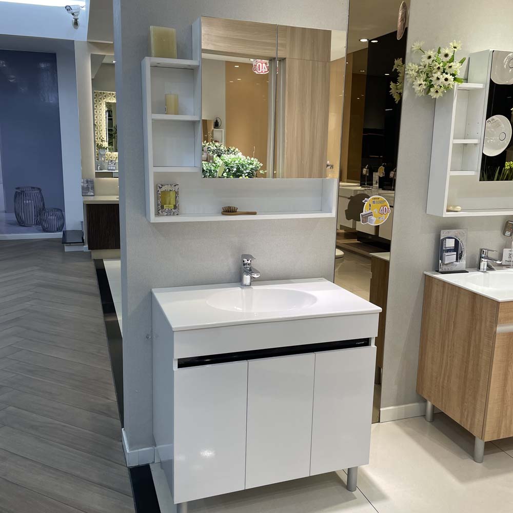 Bộ tủ chậu cabinet Caesar LF5028+EH15028AV