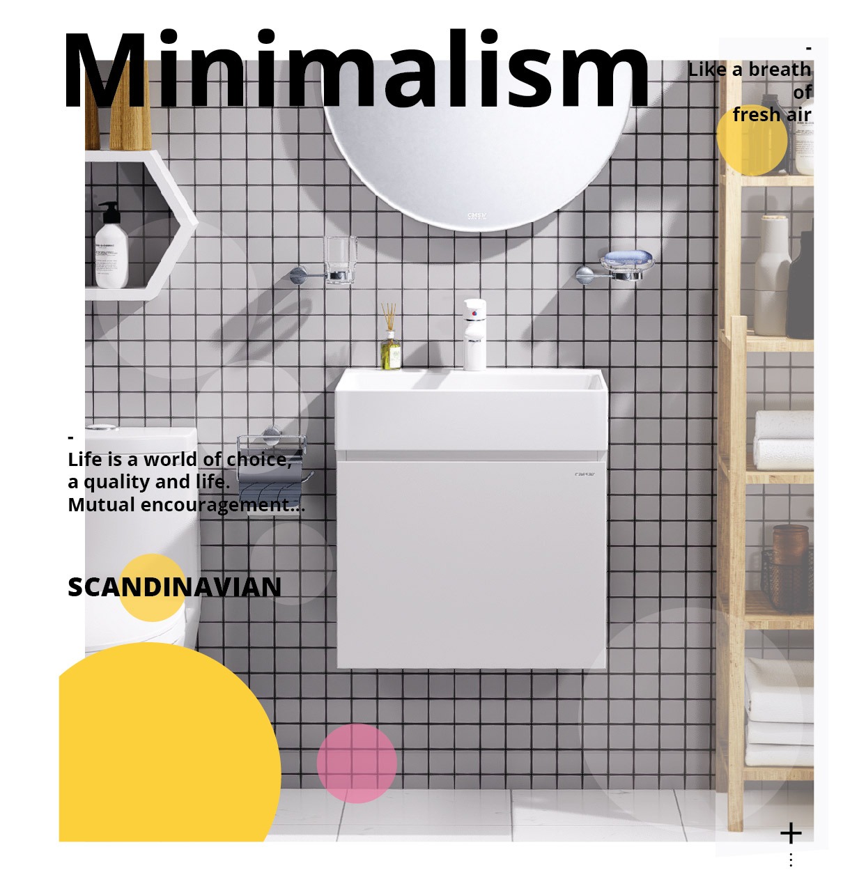 Tủ lavabo liền bàn Caesar LF5253+EH05253AV