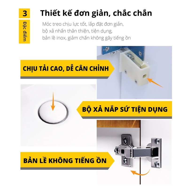 Tủ chậu cabinet Caesar LF5253+EH05253AWV