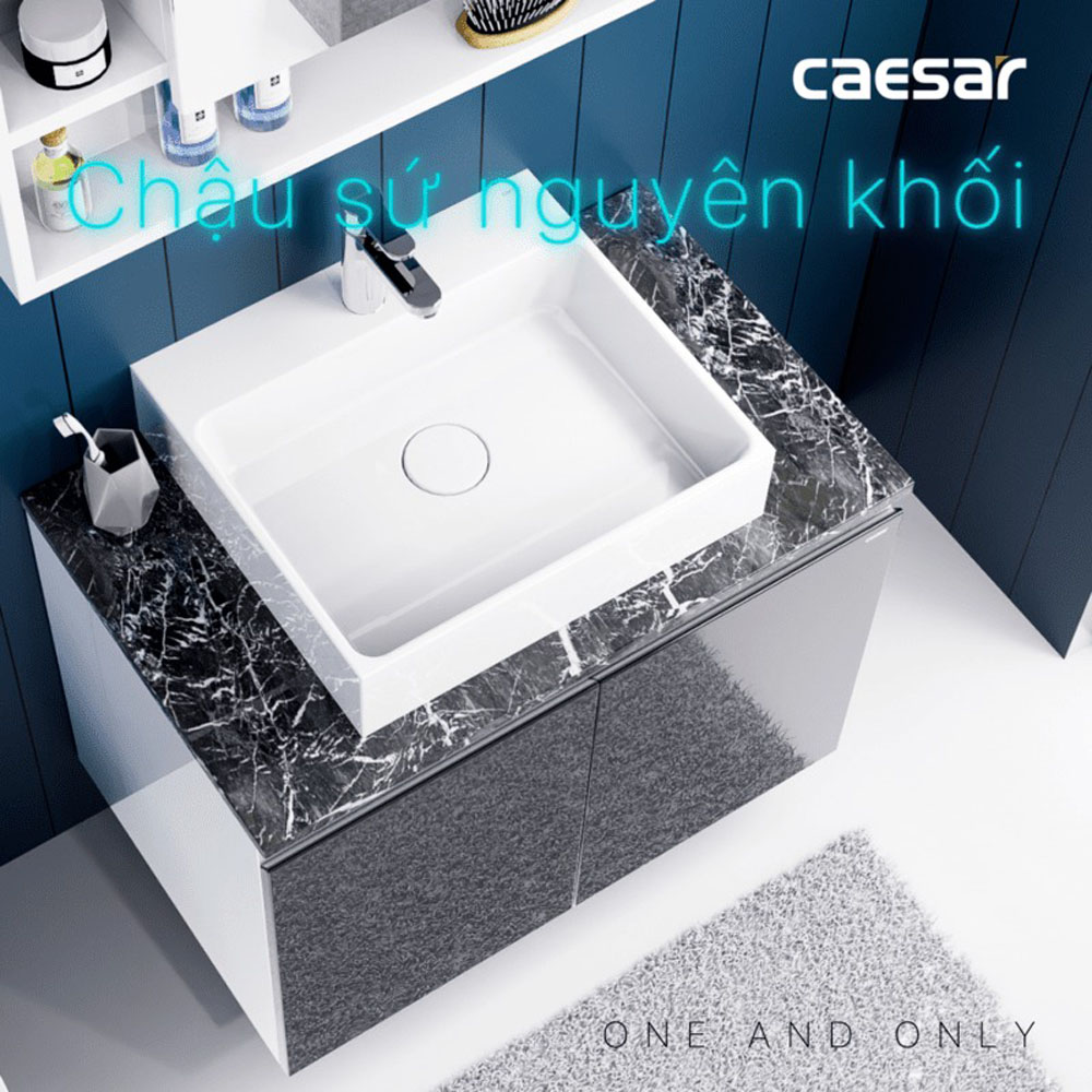 Bộ tủ chậu cabinet treo Caesar LF5253+EH48001ADV