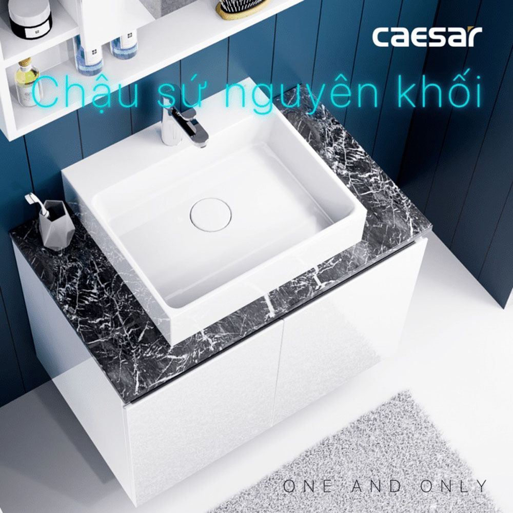Bộ tủ chậu cabinet treo Caesar LF5253+EH48001AV