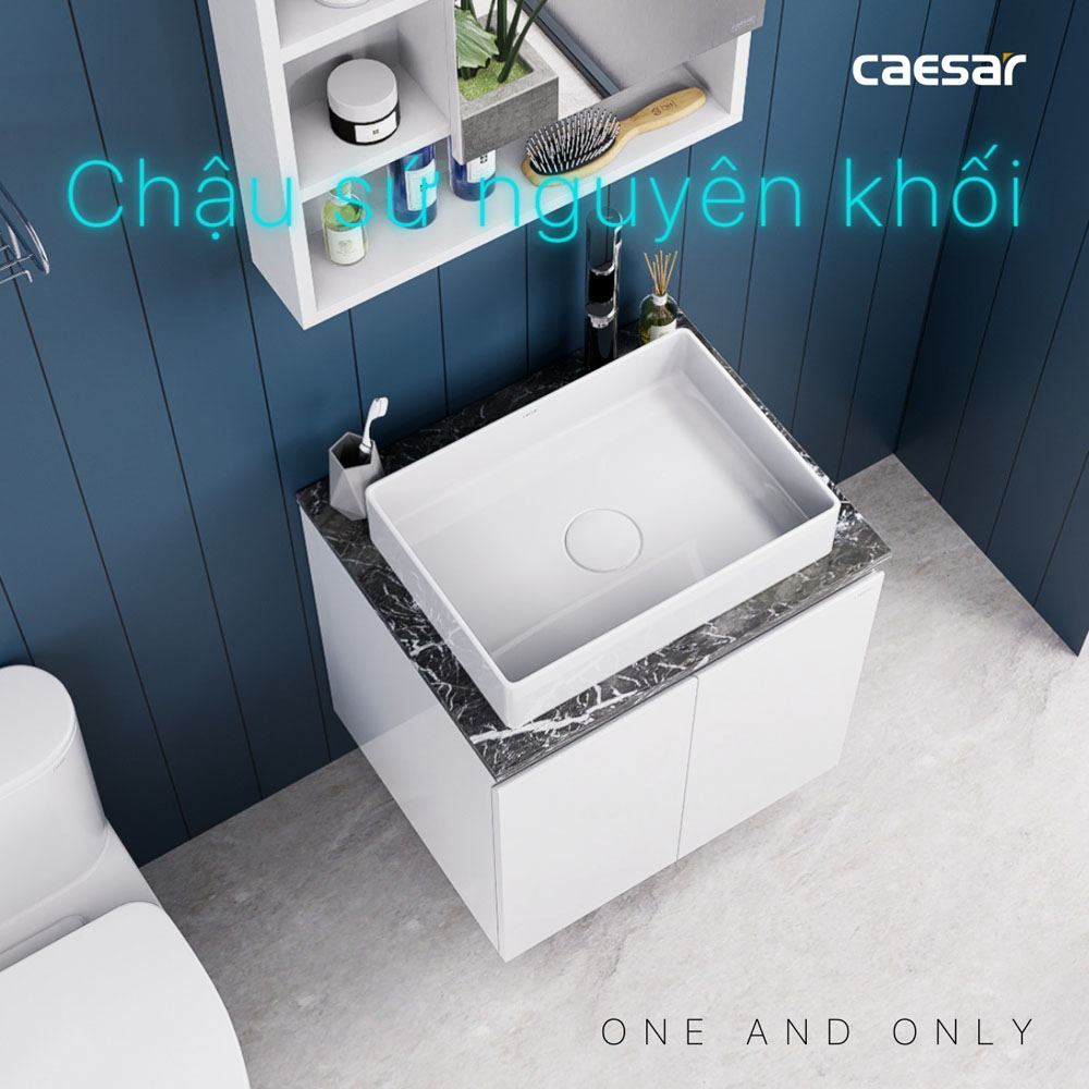 Bộ tủ chậu cabinet treo Caesar LF5254+EH46002AV