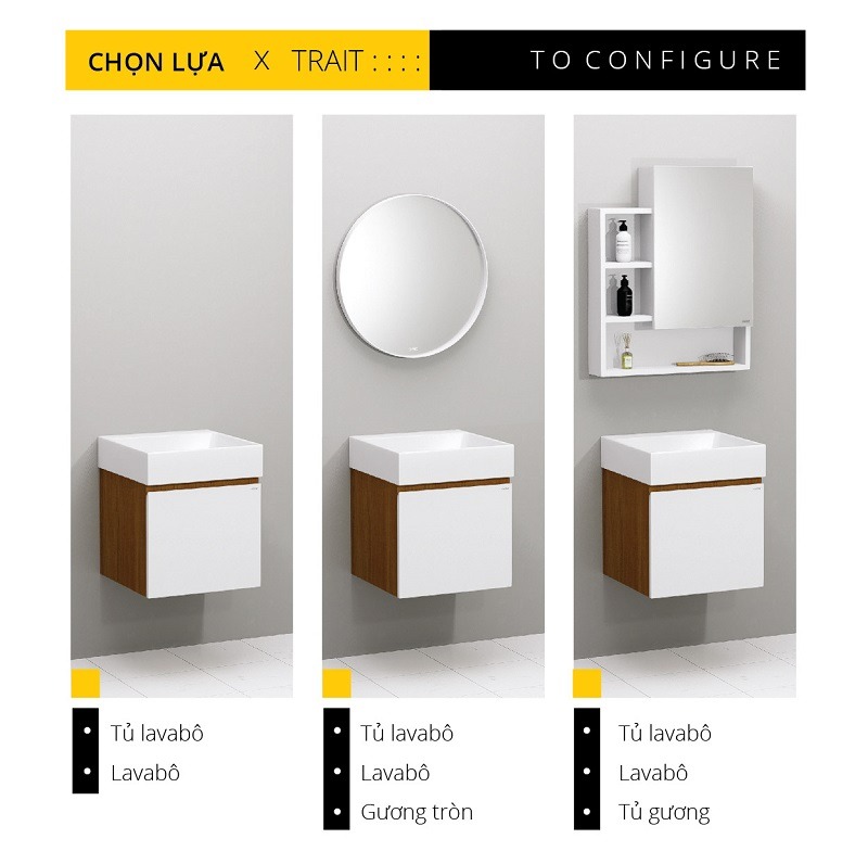 Tủ chậu cabinet Caesar LF5255+EH05255AWV