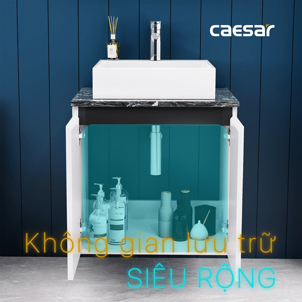 Bộ tủ chậu cabinet treo Caesar LF5255+EH46001AV
