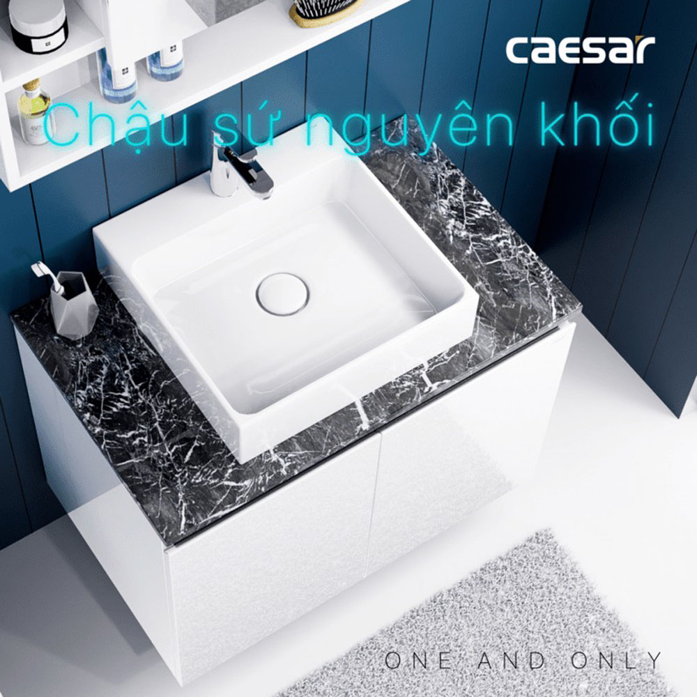 Bộ tủ chậu cabinet treo Caesar LF5255+EH48001AV