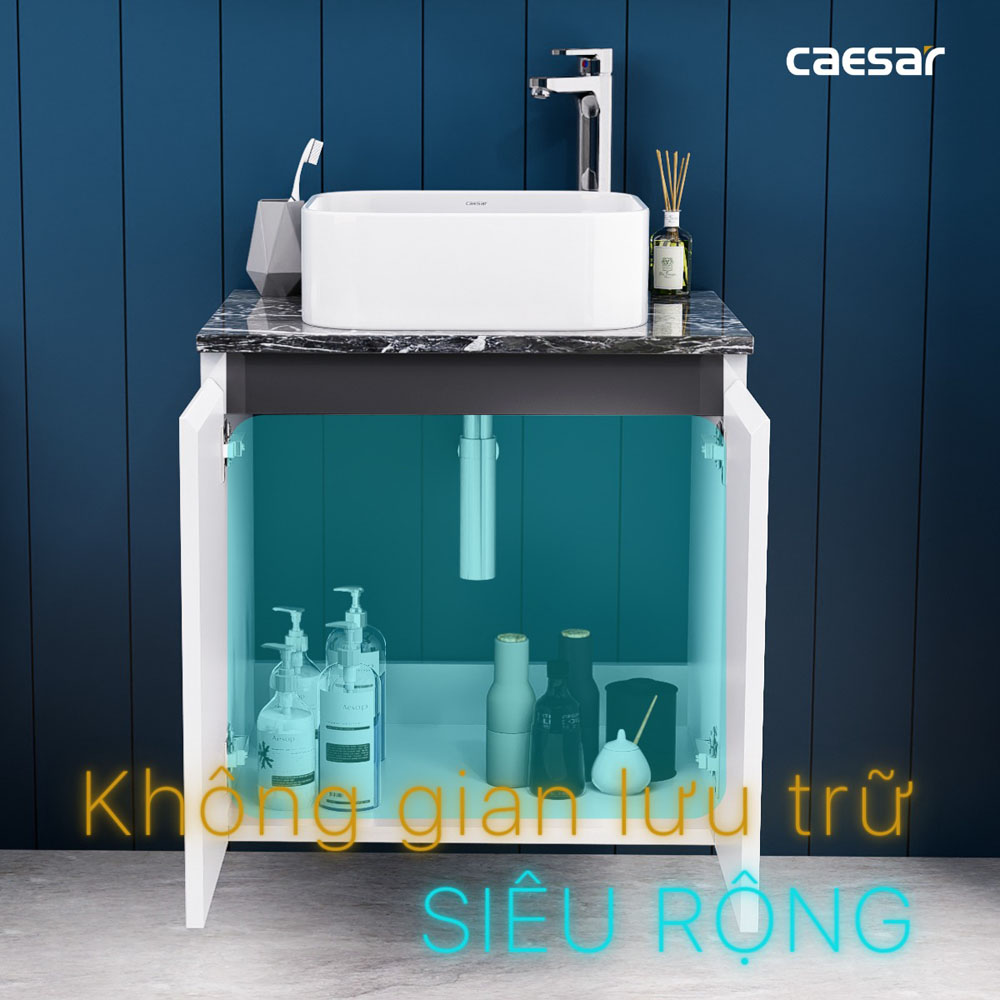 Bộ tủ chậu cabinet treo Caesar LF5256+EH46002AV