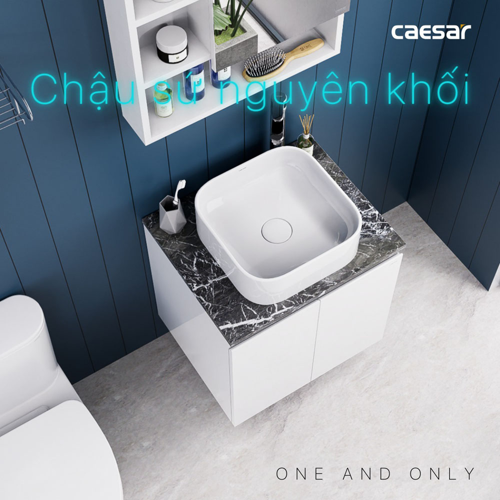 Bộ tủ chậu cabinet treo Caesar LF5256+EH46002AV