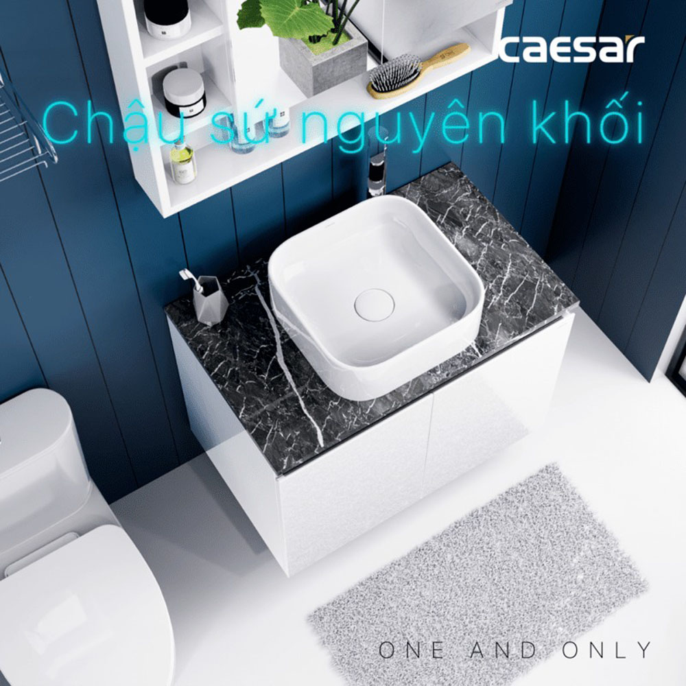 Bộ tủ chậu cabinet treo Caesar LF5256+EH48002AV