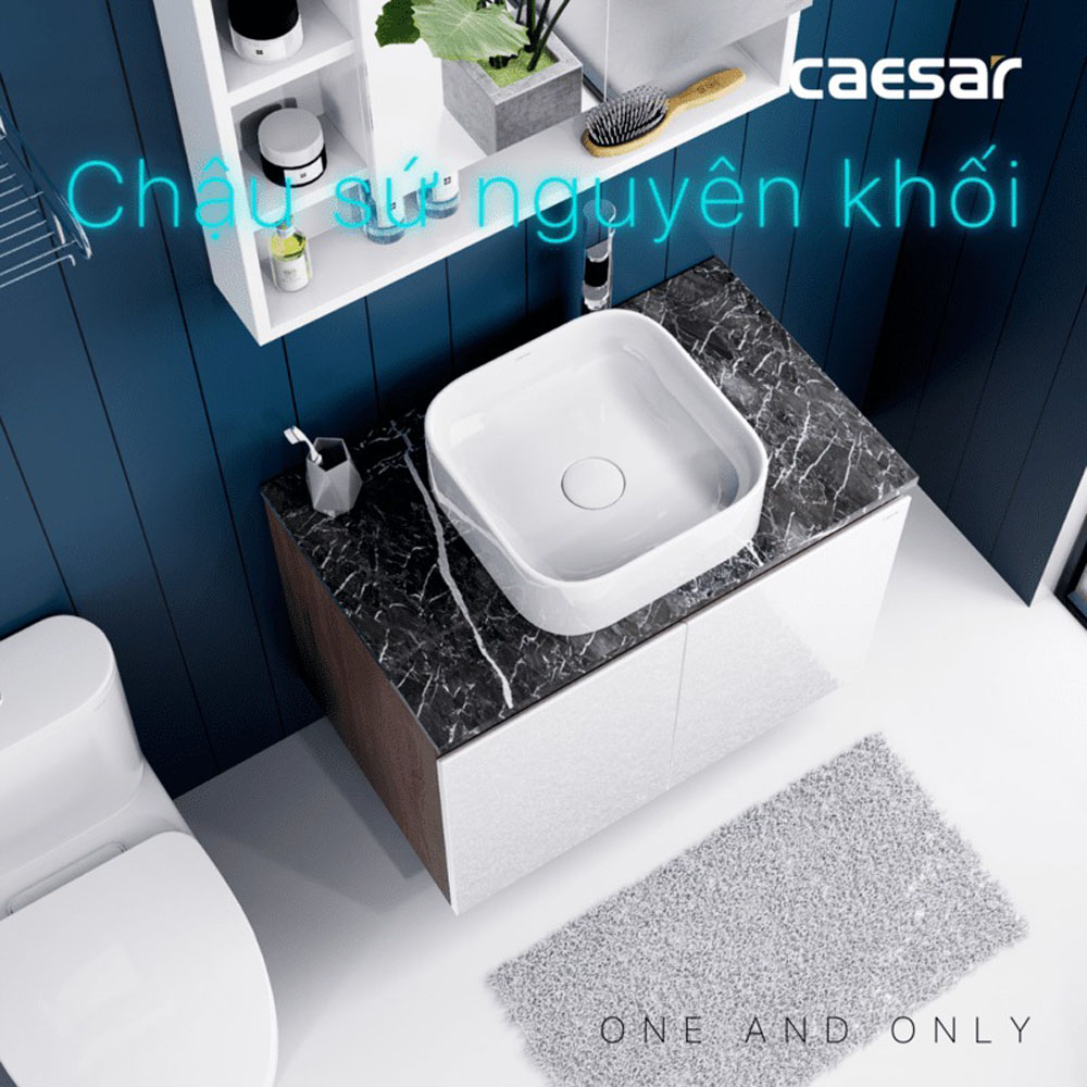 Bộ tủ chậu cabinet treo Caesar LF5256+EH48002AWV